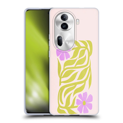 Ayeyokp Plants And Flowers Flower Market Les Fleurs Color Soft Gel Case for OPPO Reno11 Pro