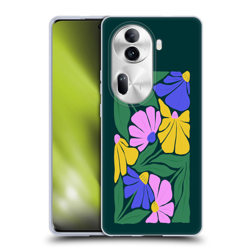 Ayeyokp Plants And Flowers Summer Foliage Flowers Matisse Soft Gel Case for OPPO Reno11 Pro