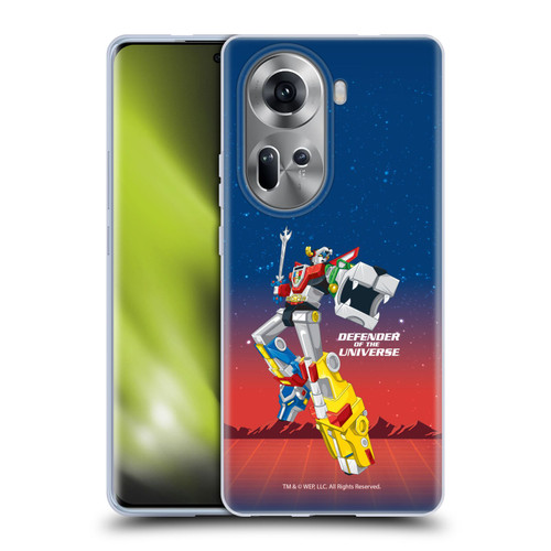 Voltron Graphics Defender Of Universe Gradient Soft Gel Case for OPPO Reno11