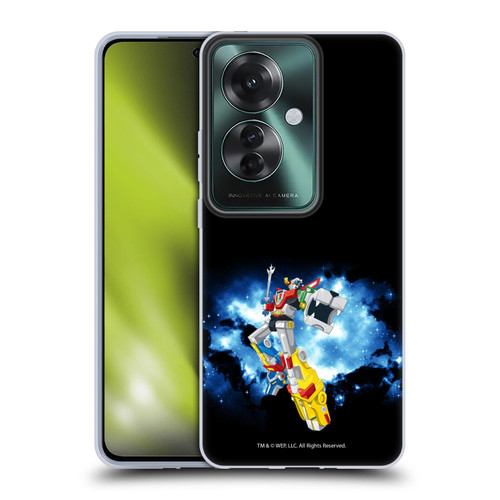 Voltron Graphics Galaxy Nebula Robot Soft Gel Case for OPPO Reno11 F 5G / F25 Pro 5G