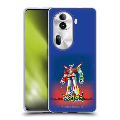 Voltron Graphics Robot Soft Gel Case for OPPO Reno11 Pro