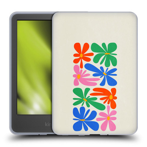 Ayeyokp Plant Pattern Flower Shapes Flowers Bloom Soft Gel Case for Amazon Kindle 11th Gen 6in 2022