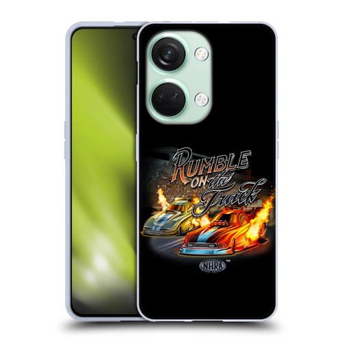 National Hot Rod Association Graphics Rumble On The Track Soft Gel Case for OnePlus Nord 3 5G