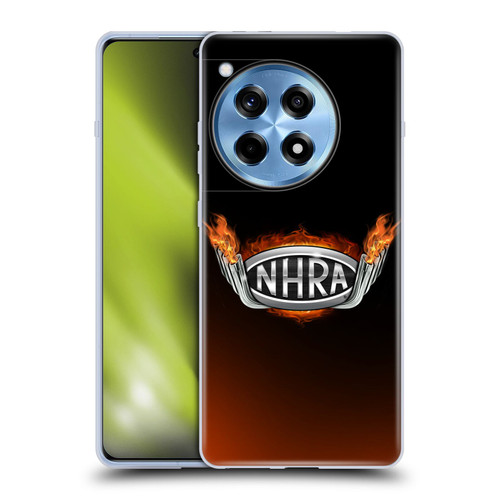 National Hot Rod Association Graphics Fire Logo Soft Gel Case for OnePlus 12R