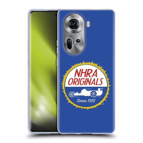National Hot Rod Association Graphics Original Logo Soft Gel Case for OPPO Reno11