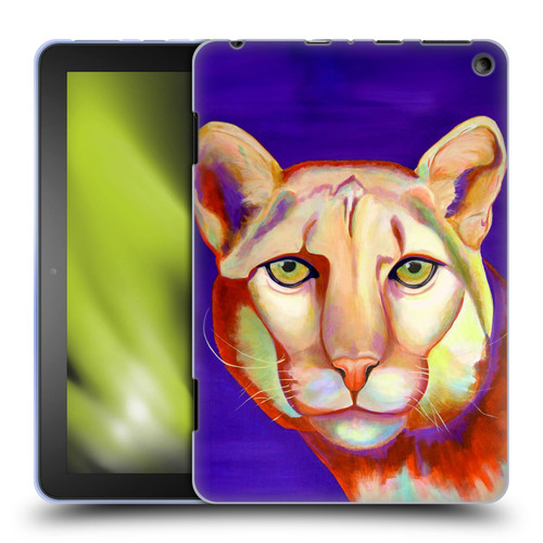 Jody Wright Animals Panther Soft Gel Case for Amazon Fire HD 8/Fire HD 8 Plus 2020