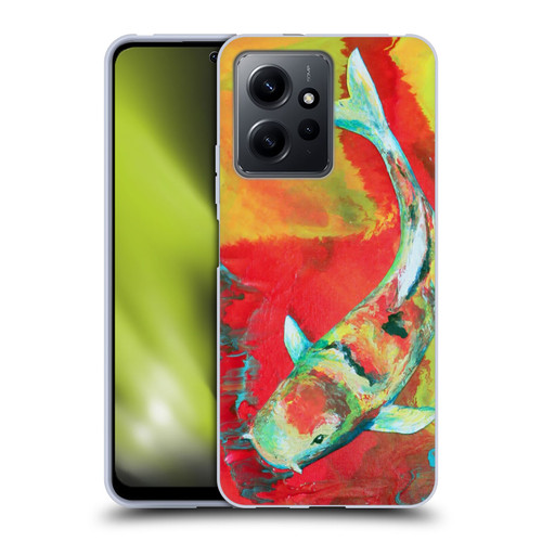 Jody Wright Animals Koi Fish Soft Gel Case for Xiaomi Redmi Note 12 4G