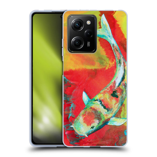 Jody Wright Animals Koi Fish Soft Gel Case for Xiaomi Redmi Note 12 Pro 5G