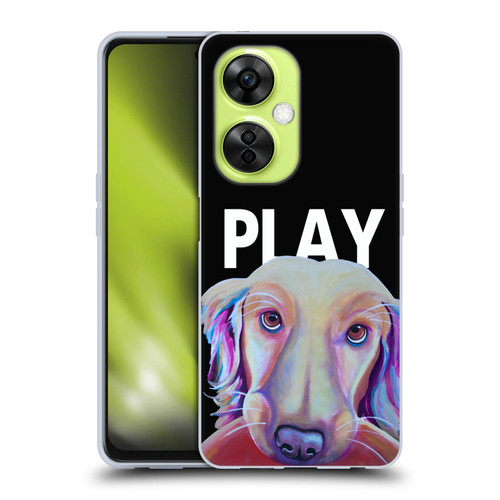 Jody Wright Dog And Cat Collection Playful Soft Gel Case for OnePlus Nord CE 3 Lite 5G
