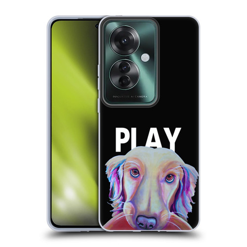 Jody Wright Dog And Cat Collection Playful Soft Gel Case for OPPO Reno11 F 5G / F25 Pro 5G
