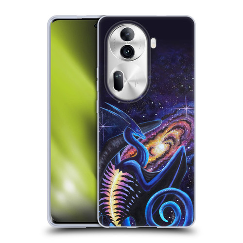 Carla Morrow Dragons Galactic Entrancement Soft Gel Case for OPPO Reno11 Pro