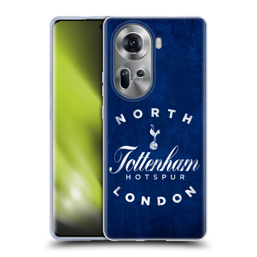 Tottenham Hotspur F.C. Badge North London Soft Gel Case for OPPO Reno11