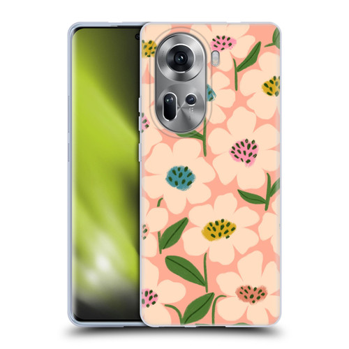 Gabriela Thomeu Floral Blossom Soft Gel Case for OPPO Reno11