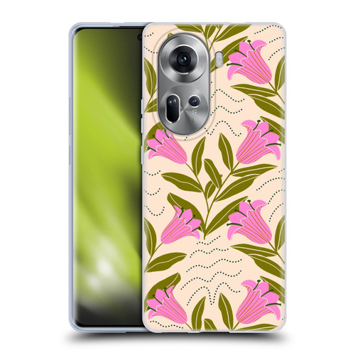 Gabriela Thomeu Floral Tulip Soft Gel Case for OPPO Reno11