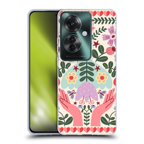 Gabriela Thomeu Floral Folk Flora Soft Gel Case for OPPO Reno11 F 5G / F25 Pro 5G