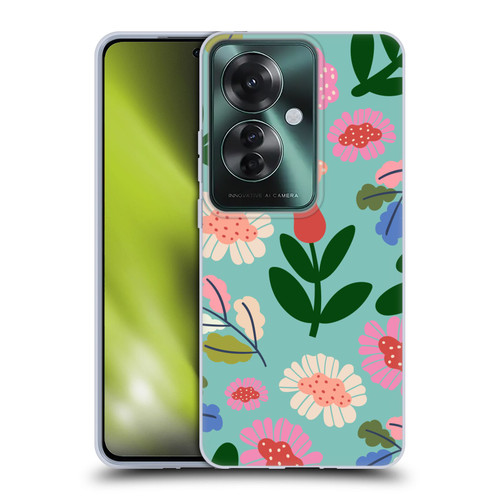 Gabriela Thomeu Floral Super Bloom Soft Gel Case for OPPO Reno11 F 5G / F25 Pro 5G