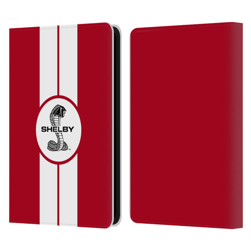 Shelby Car Graphics 1965 427 S/C Red Leather Book Wallet Case Cover For Amazon Kindle 11th Gen 6in 2022