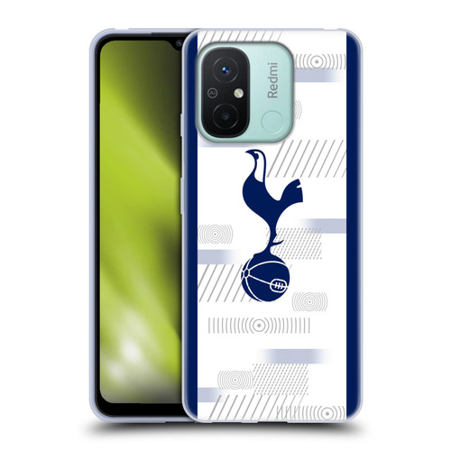 Tottenham Hotspur F.C. 2023/24 Badge Home Kit Soft Gel Case for Xiaomi Redmi 12C