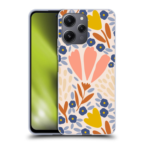 Gabriela Thomeu Floral Spring Flower Field Soft Gel Case for Xiaomi Redmi 12