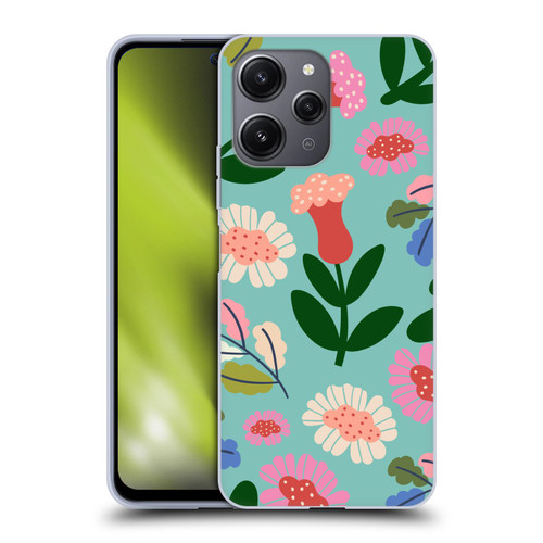Gabriela Thomeu Floral Super Bloom Soft Gel Case for Xiaomi Redmi 12