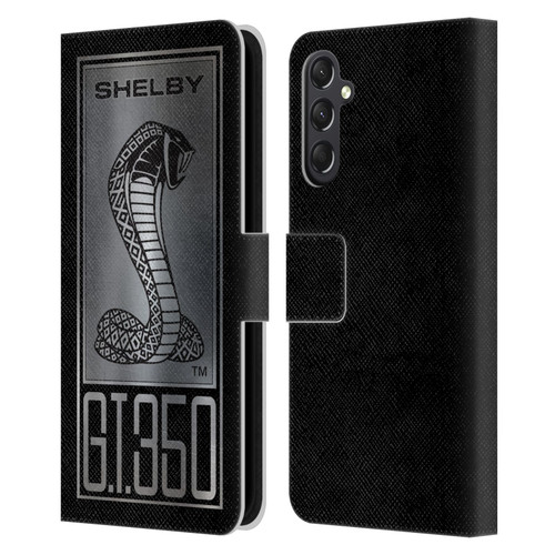 Shelby Car Graphics GT350 Leather Book Wallet Case Cover For Samsung Galaxy A24 4G / M34 5G