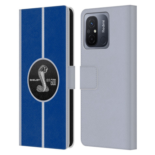 Shelby Car Graphics GT500 Leather Book Wallet Case Cover For Xiaomi Redmi 12C