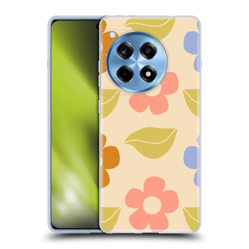 Gabriela Thomeu Retro Flower Vibe Vintage Pattern Soft Gel Case for OnePlus 12R