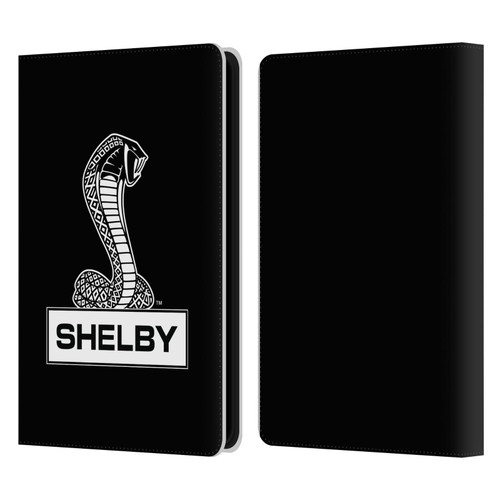 Shelby Logos Plain Leather Book Wallet Case Cover For Amazon Kindle Paperwhite 5 (2021)