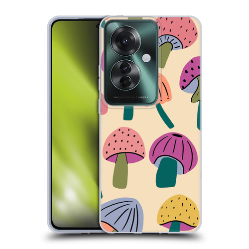 Gabriela Thomeu Retro Magic Mushroom Soft Gel Case for OPPO Reno11 F 5G / F25 Pro 5G