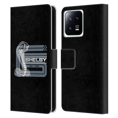 Shelby Logos CS Super Snake Leather Book Wallet Case Cover For Xiaomi 13 5G