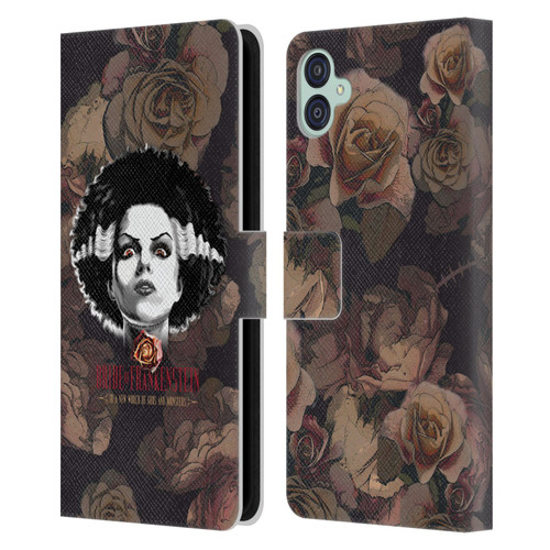 Universal Monsters The Bride Of Frankenstein World Of Gods And Monsters Leather Book Wallet Case Cover For Samsung Galaxy M04 5G / A04e