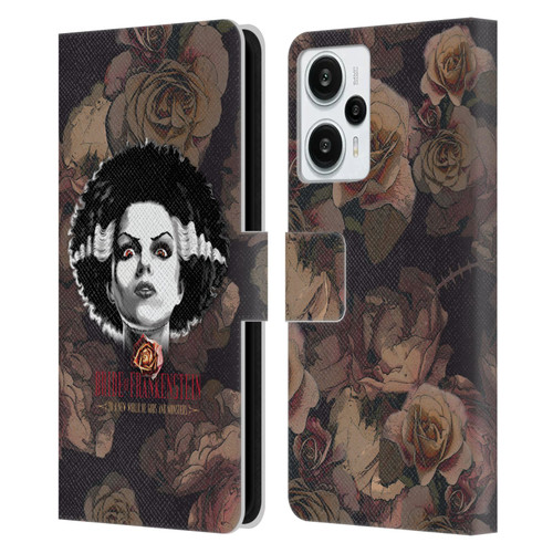 Universal Monsters The Bride Of Frankenstein World Of Gods And Monsters Leather Book Wallet Case Cover For Xiaomi Redmi Note 12T