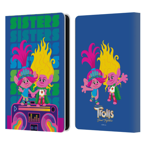 Trolls 3: Band Together Art Sisters Leather Book Wallet Case Cover For Amazon Kindle Paperwhite 5 (2021)