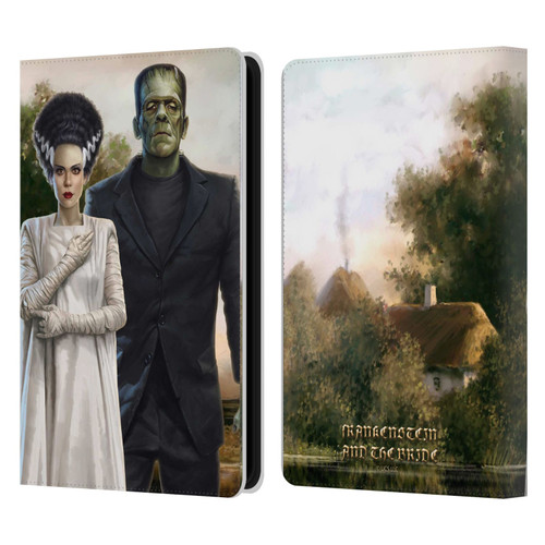 Universal Monsters Frankenstein Photo Leather Book Wallet Case Cover For Amazon Kindle Paperwhite 5 (2021)