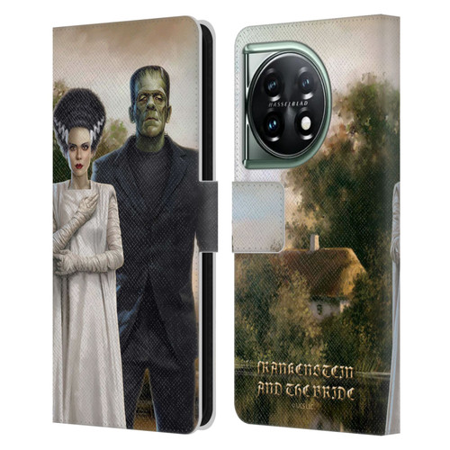 Universal Monsters Frankenstein Photo Leather Book Wallet Case Cover For OnePlus 11 5G