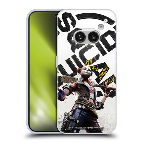 Suicide Squad: Kill The Justice League Key Art Harley Quinn Soft Gel Case for Nothing Phone (2a)