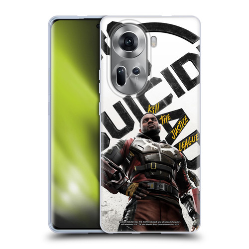 Suicide Squad: Kill The Justice League Key Art Deadshot Soft Gel Case for OPPO Reno11