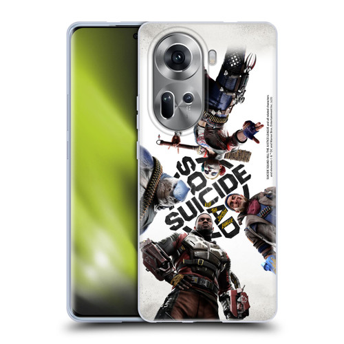 Suicide Squad: Kill The Justice League Key Art Poster Soft Gel Case for OPPO Reno11