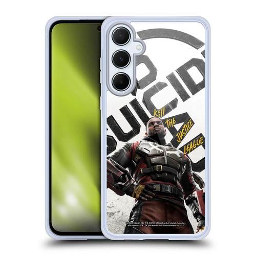 Suicide Squad: Kill The Justice League Key Art Deadshot Soft Gel Case for Samsung Galaxy A55 5G