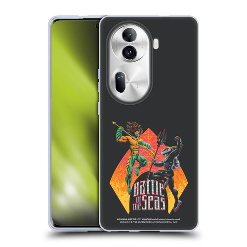 Aquaman And The Lost Kingdom Graphics Battle Of The Seas Soft Gel Case for OPPO Reno11 Pro