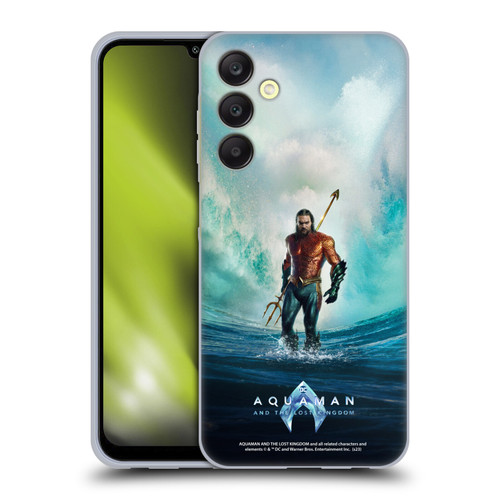 Aquaman And The Lost Kingdom Graphics Poster Soft Gel Case for Samsung Galaxy A25 5G