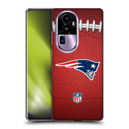 NFL New England Patriots Graphics Football Soft Gel Case for OPPO Reno10 Pro+