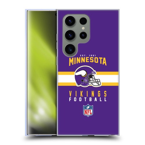 NFL Minnesota Vikings Graphics Helmet Typography Soft Gel Case for Samsung Galaxy S24 Ultra 5G NFL Minnesota Vikings Graphics Helmet Typography Soft Gel Case for Samsung Galaxy S24 Ultra 5G