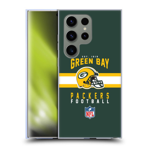 NFL Green Bay Packers Graphics Helmet Typography Soft Gel Case for Samsung Galaxy S24 Ultra 5G NFL Green Bay Packers Graphics Helmet Typography Soft Gel Case for Samsung Galaxy S24 Ultra 5G