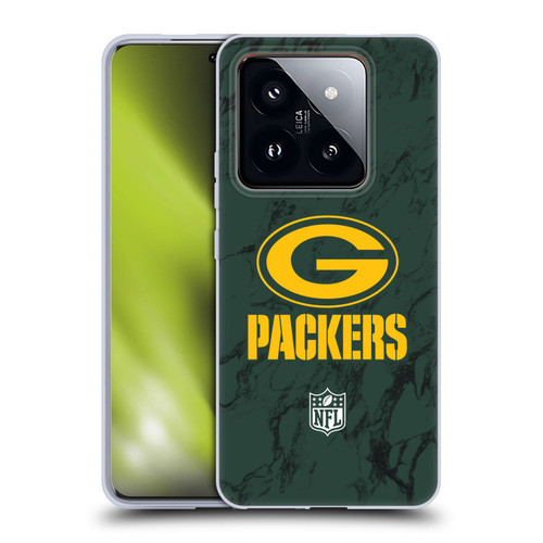 NFL Green Bay Packers Graphics Coloured Marble Soft Gel Case for Xiaomi 14 Pro NFL Green Bay Packers Graphics Coloured Marble Soft Gel Case for Xiaomi 14 Pro