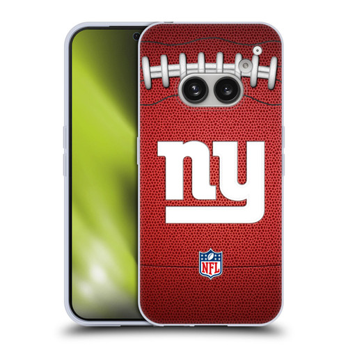 NFL New York Giants Graphics Football Soft Gel Case for Nothing Phone (2a)