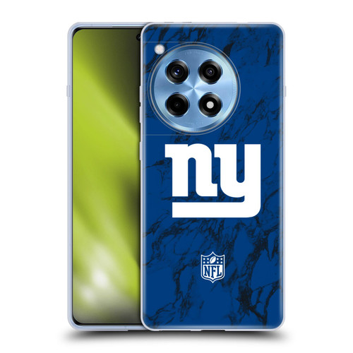 NFL New York Giants Graphics Coloured Marble Soft Gel Case for OnePlus 12R