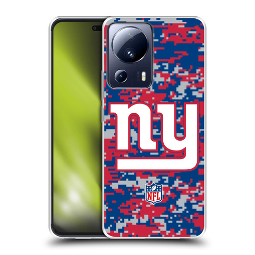 NFL New York Giants Graphics Digital Camouflage Soft Gel Case for Xiaomi 13 Lite 5G