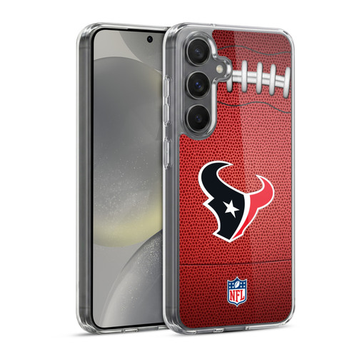 NFL Houston Texans Graphics Football Soft Gel Case for Samsung Galaxy S24 5G & MagSafe