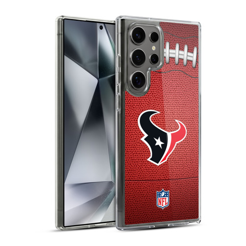 NFL Houston Texans Graphics Football Soft Gel Case for Samsung Galaxy S24 Ultra 5G & MagSafe